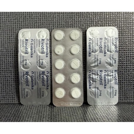 Galenika Rivotril 2mg (Clonazepam) 150 Tablets